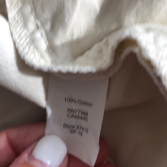 J. Crew White/Cream The Pencil Skirt Size 2 - Picture 8 of 8